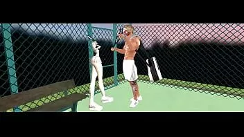 Play Sex with the tennis coach at the tennis court