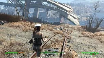 Play Fallout 4 hinata the asian survivor [part 12] - problems at trudy's shop