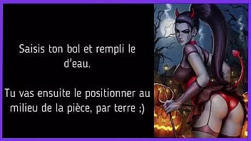 Reproduzir Overwatch joi fr: halloween, femdom, multi-pessoa, dominação, esclave, anal, masturbação e cei