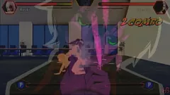 Abspielen Heiße, geile Gamerin wird im Spiel mit Hintai Fighter vertraut